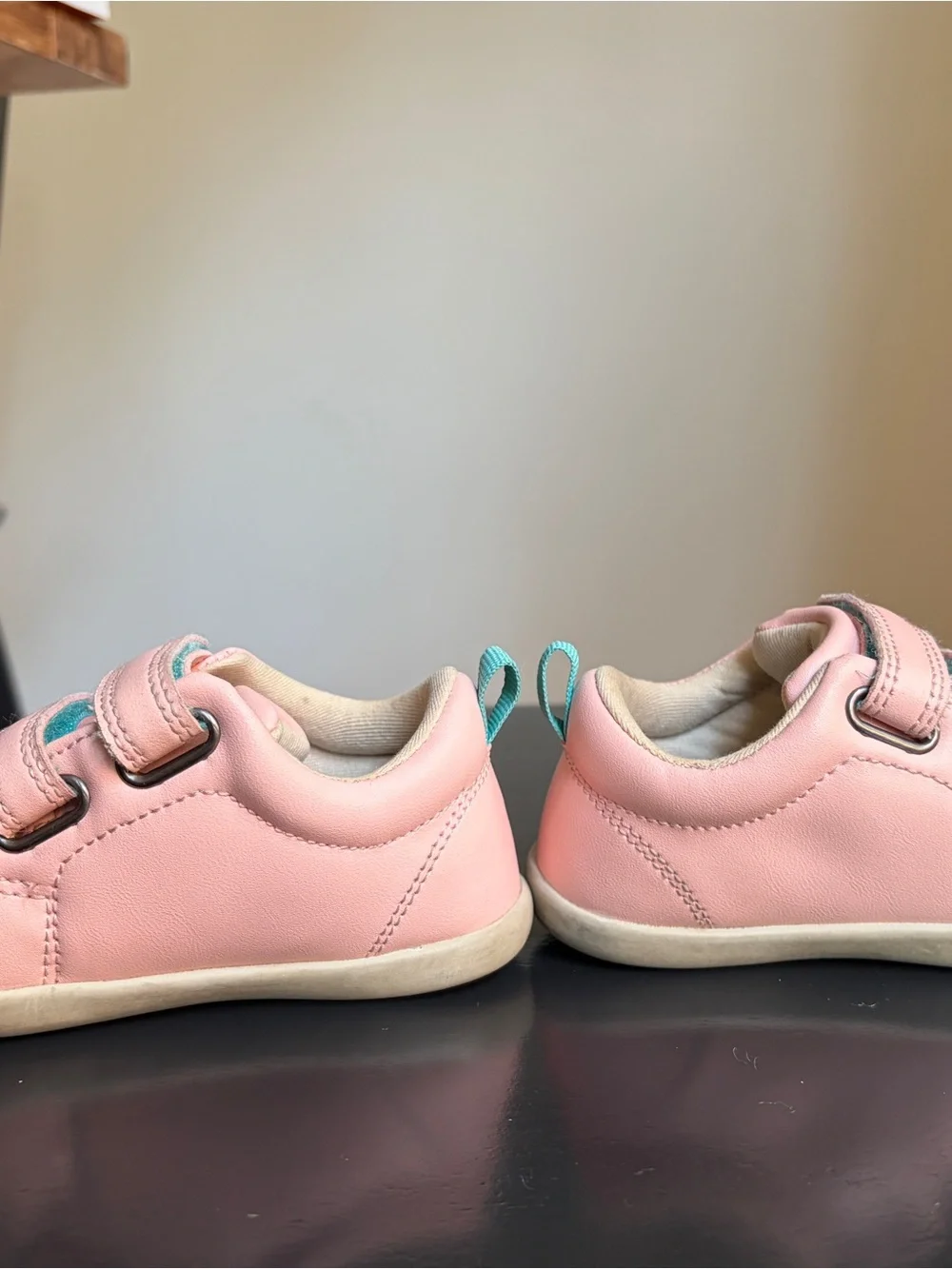 Ten Little Everyday Original Kids Sneakers Size 7.5 Blush Pink
